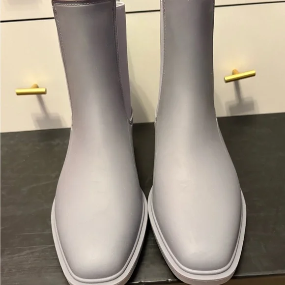 Sam Edelman Waterproof Chelsea Rain Boots – Gray – Women’s 9 BNWT - Picture 8 of 8